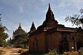 Old Bagan Myanmar. Temples Near Thatbyinnyu. 